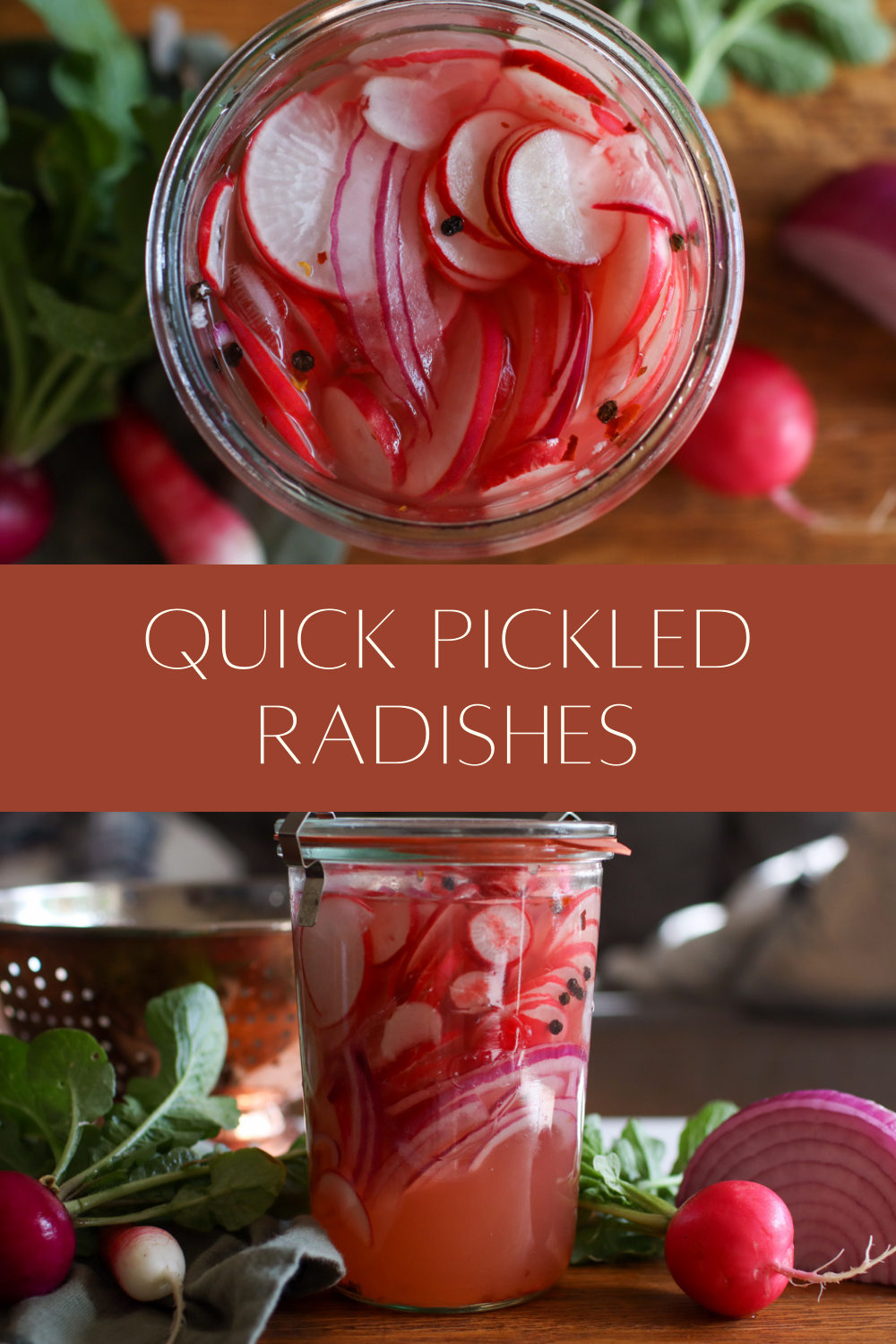 Pickled Radishes Sprig & Spoon
