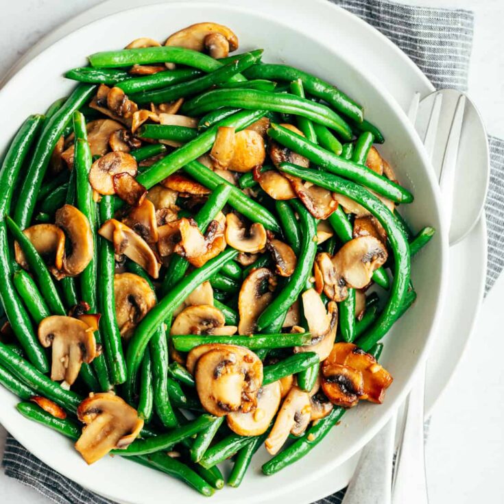 Image for Green Beans and Mushrooms