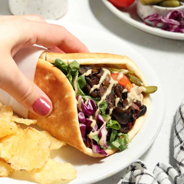 Image for Mushroom Shawarma
