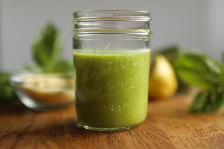 Easy Pesto Salad Dressing Recipe: Simple Basil Vinaigrette
