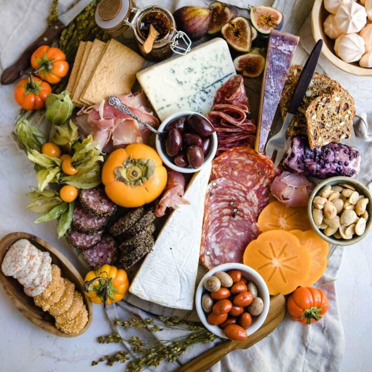 Image for Easy and Beautiful Thanksgiving Charcuterie Board