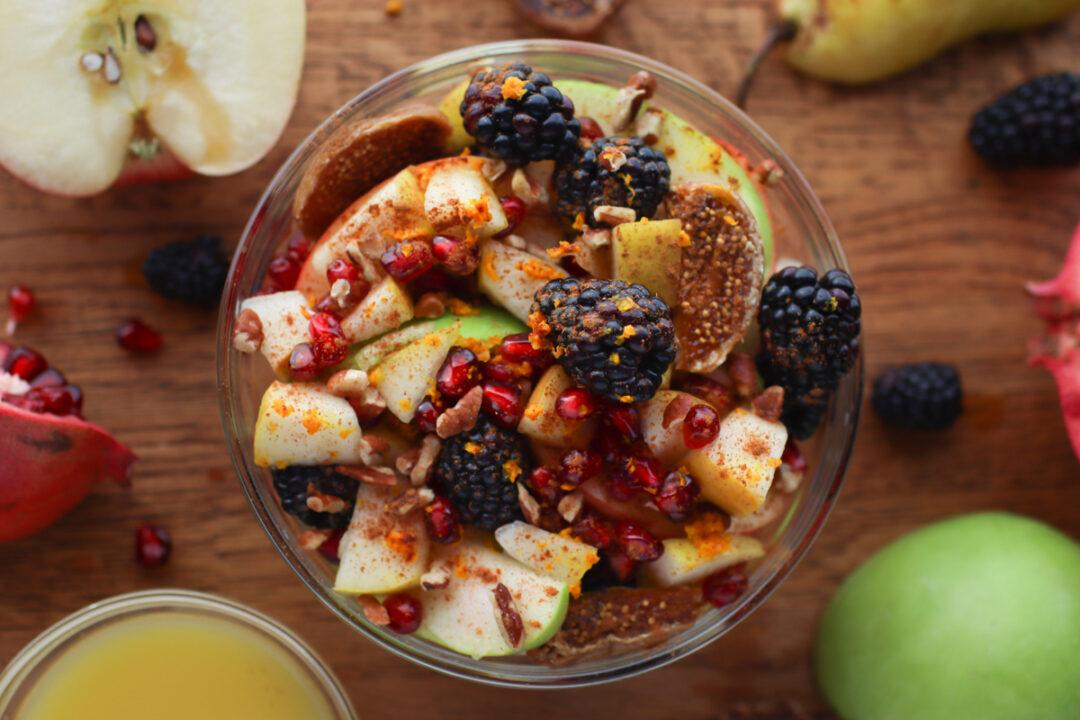 Fall Fruit Salad Recipe Perfect For Autumn And Thanksgiving Sprig And Spoon