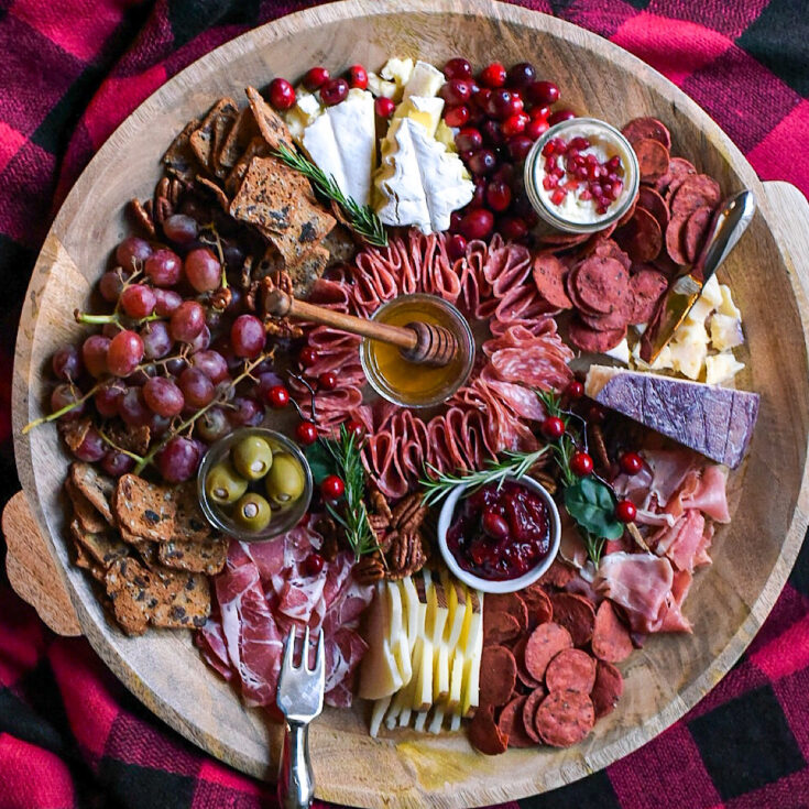 Image for Festive Holiday Charcuterie Board