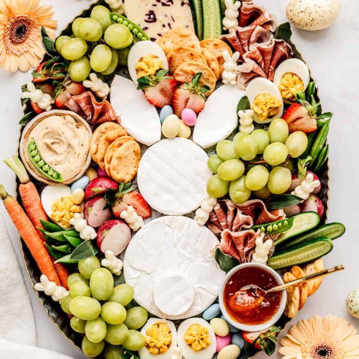 Image for Easter Bunny Charcuterie Board